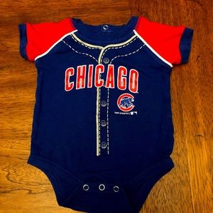 Boys 3-6 and 6-9 month Chicago Bears/Cubs onesies